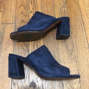 MARYAM NASSIR ZADEH Penelope Mule Suede Slides